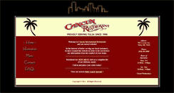 Desktop Screenshot of eatatcancun.com